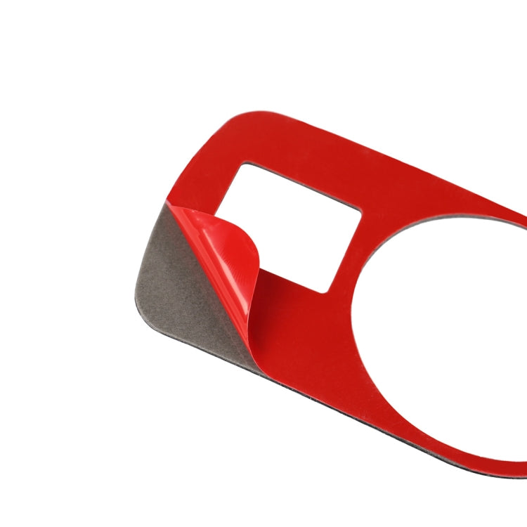 Car Carbon Fiber Headlight Switch Decorative Sticker for Audi TT 8n 8J MK123 TTRS 2008-2014, Left Drive