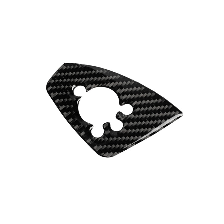 Car Carbon Fiber Door Button Decorative Sticker for Audi TT 8n 8J MK123 TTRS 2008-2014, Right Drive, B Style