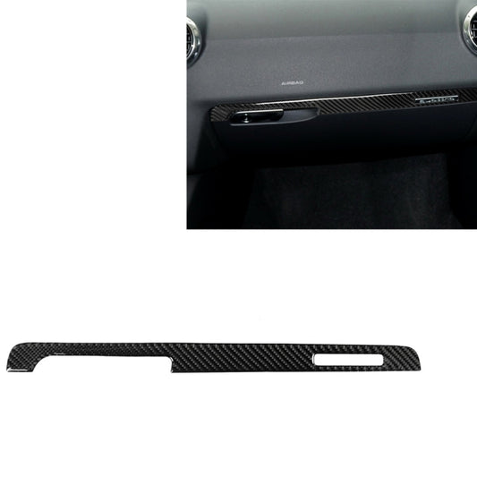Car Carbon Fiber Passenger Seat Decorative Strip for Audi TT 8n 8J MK123 TTRS 2008-2014, Left Drive