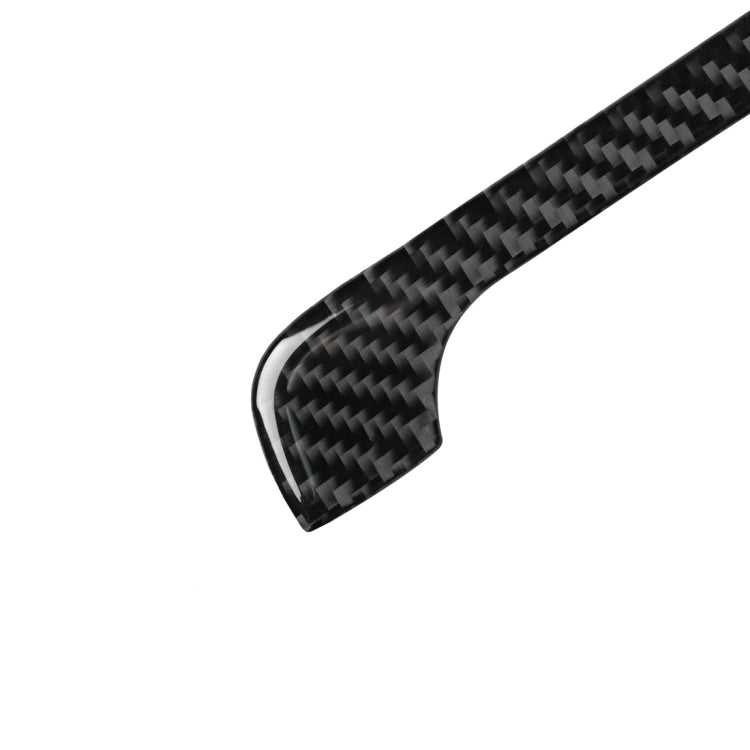 Car Carbon Fiber Passenger Seat Decorative Strip for Audi TT 8n 8J MK123 TTRS 2008-2014, Left Drive