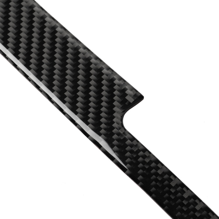 Car Carbon Fiber Passenger Seat Decorative Strip for Audi TT 8n 8J MK123 TTRS 2008-2014, Left Drive