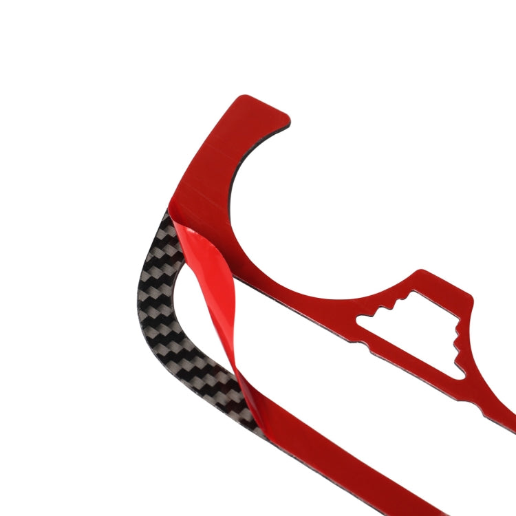 Car Carbon Fiber Air Conditioning Button Decorative Sticker for Audi TT 8n 8J MK123 TTRS 2008-2014, Left and Right Drive Universal