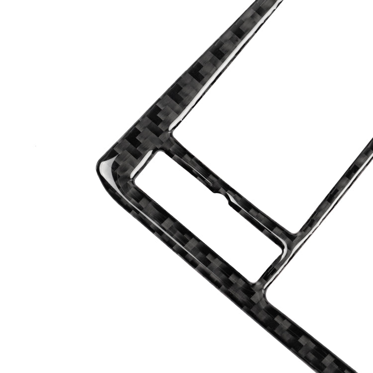 Car Carbon Fiber Air Conditioning CD Panel Decorative Sticker for Audi TT 8n 8J MK123 TTRS 2008-2014, Left and Right Drive Universal, A Style