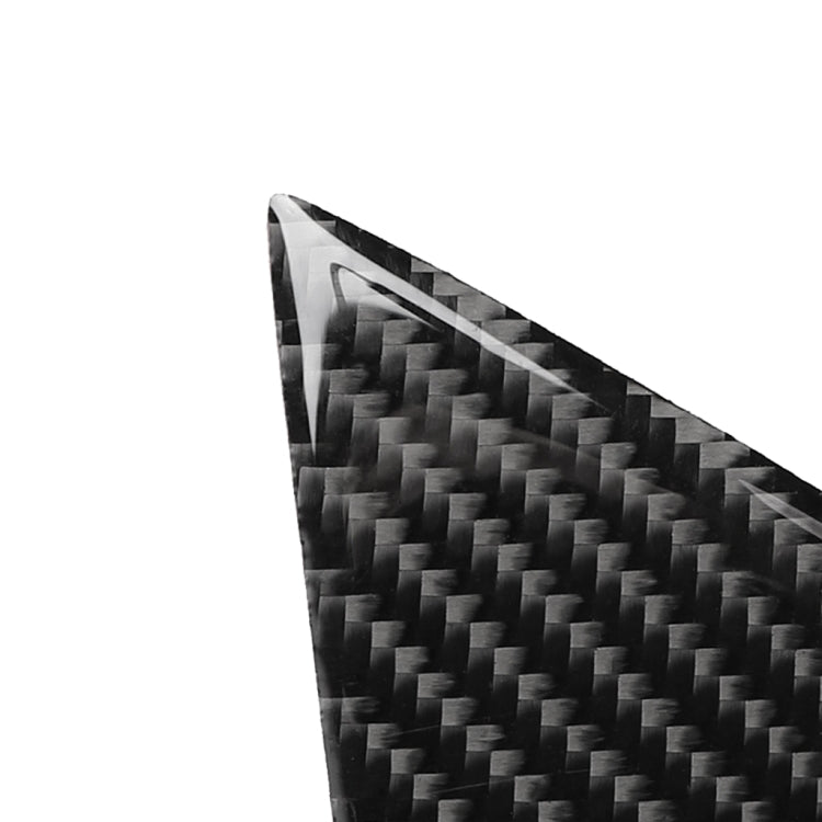 Car Carbon Fiber Gear Shift Position Side Panel Decorative Sticker for Audi A3 2014-2019, Right Drive