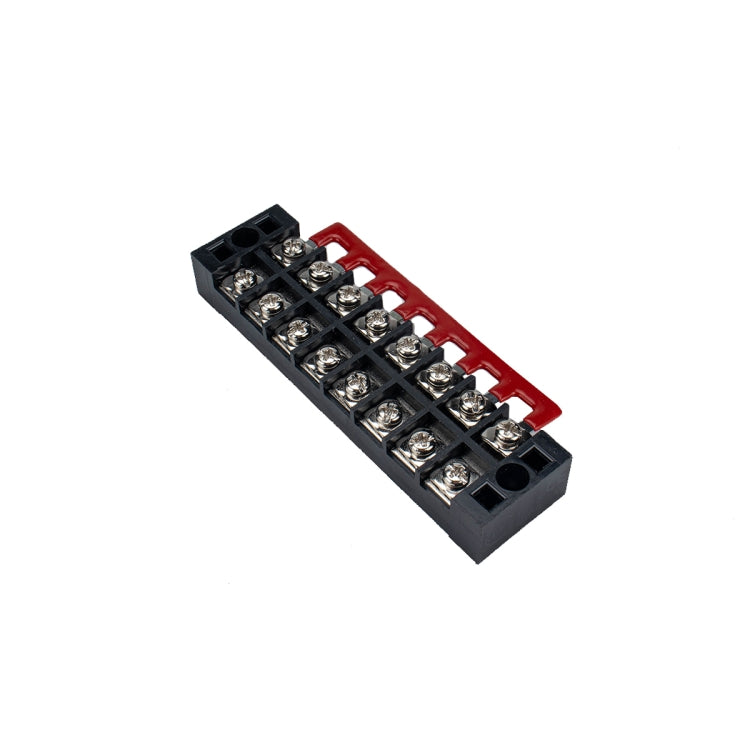 5 PCS Car 8-way 25A TB-2508 Dual Row Power Terminal Connector + 8-position Connection Strip with Cover