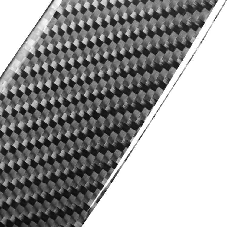 4 PCS Car Carbon Fiber Window Lifting Button Decorative Stickers for Volvo V60 / XC60 2010-2017 / S60 2010-2018, Left and Right Drive Universal