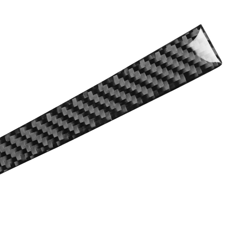 Car Carbon Fiber Armrest Cup Holder Decorative Stickers for Volvo V60 2010-2017 / S60 2010-2018, Left and Right Drive Universal