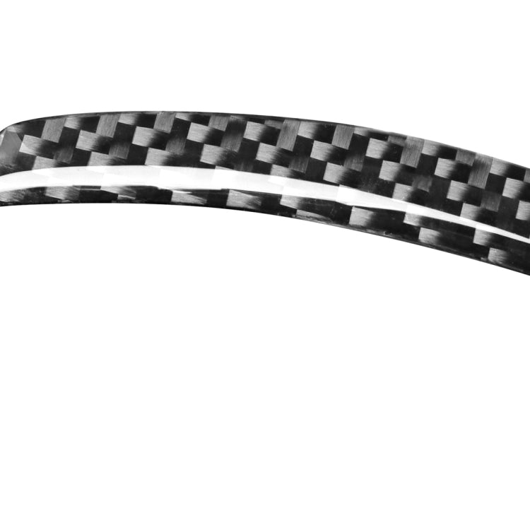 Car Carbon Fiber Navigation Frame Decorative Stickers for Volvo V60 2010-2017 / S60 2010-2018, Left Drive