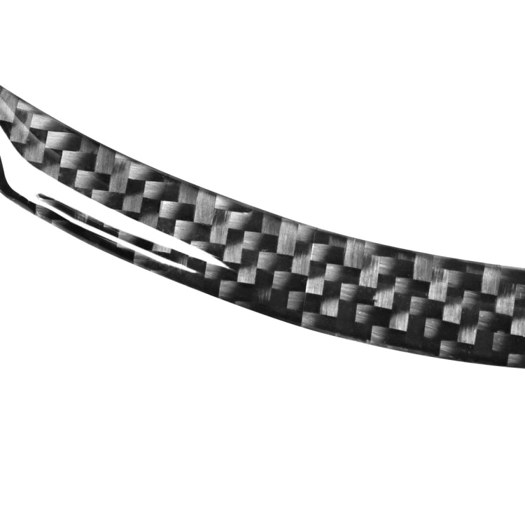 Car Carbon Fiber Navigation Frame Decorative Stickers for Volvo V60 2010-2017 / S60 2010-2018, Left Drive