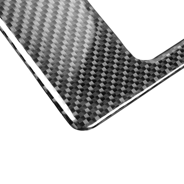 Car Carbon Fiber Central Control Air Outlet Decorative Stickers for Volvo V60 2010-2017 / S60 2010-2018, Left and Right Drive Universal