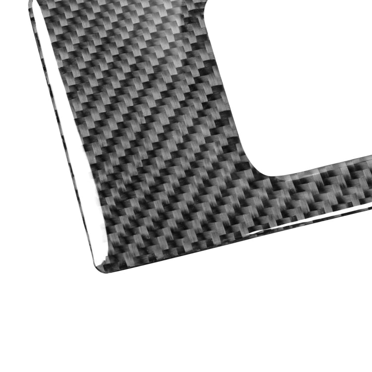 Car Carbon Fiber Central Control Air Outlet Decorative Stickers for Volvo V60 2010-2017 / S60 2010-2018, Left and Right Drive Universal