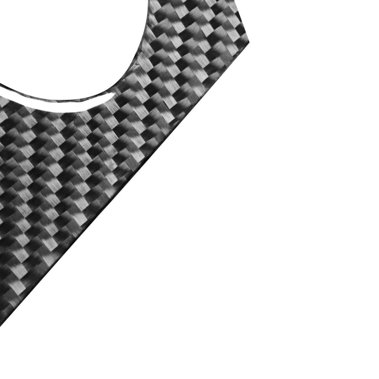 Car Carbon Fiber Central Control Below Air Outlet Decorative Stickers for Volvo V60 2010-2017 / S60 2010-2018, Right Drive