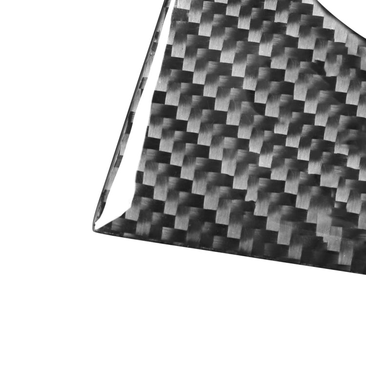 Car Carbon Fiber Central Control Below Air Outlet Decorative Stickers for Volvo V60 2010-2017 / S60 2010-2018, Right Drive