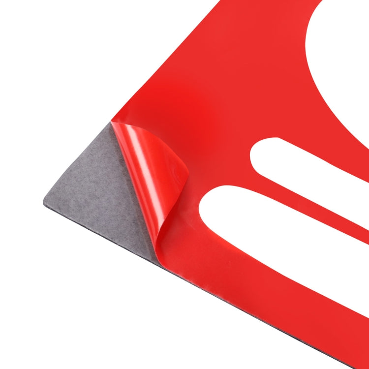 Car Carbon Fiber Central Control Below Air Outlet Decorative Stickers for Volvo V60 2010-2017 / S60 2010-2018, Right Drive