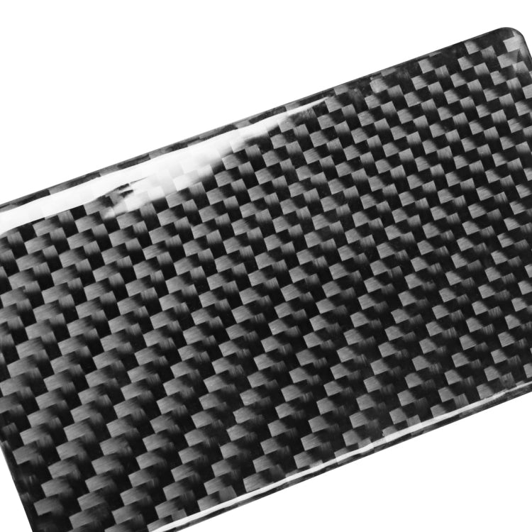 Car Carbon Fiber Central Control Panel Decorative Stickers for Volvo V60 2010-2017 / S60 2010-2018, Left Drive