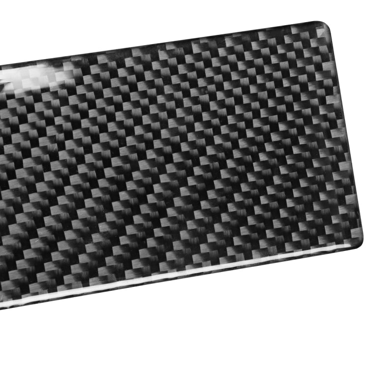 Car Carbon Fiber Central Control Panel Decorative Stickers for Volvo V60 2010-2017 / S60 2010-2018, Left Drive