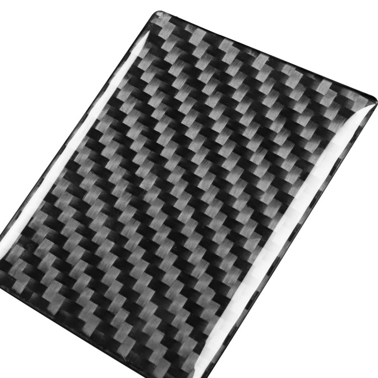 Car Carbon Fiber Front Passenger Seat Storage Box Handle Decorative Stickers for Jaguar F-PACE X761 XE X760 XF X260 2016-2020, Left and Right Drive Universal