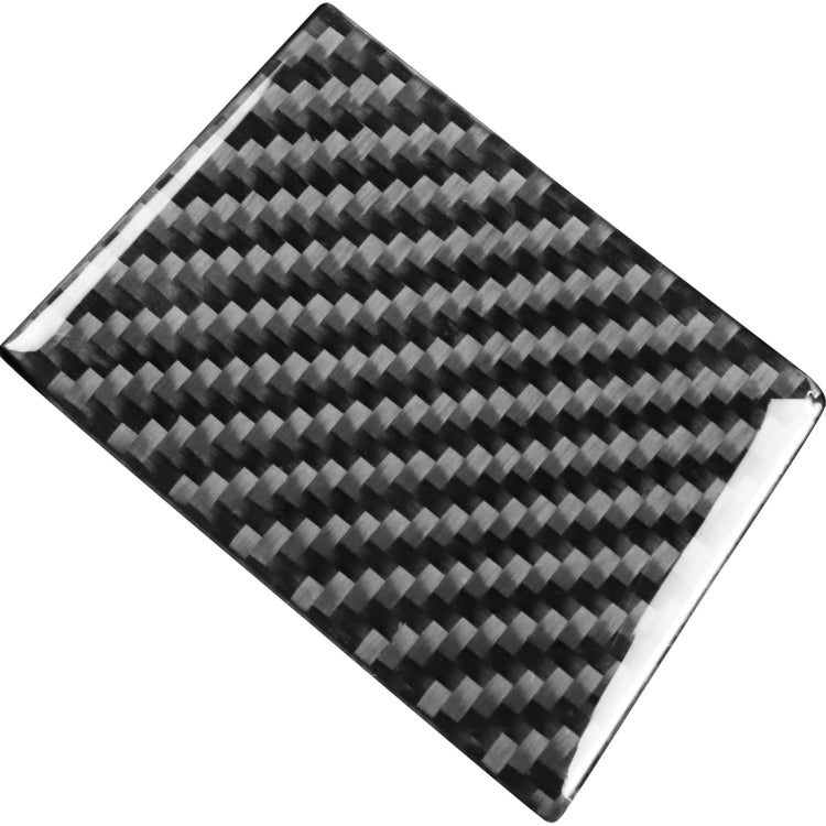 Car Carbon Fiber Front Passenger Seat Storage Box Handle Decorative Stickers for Jaguar F-PACE X761 XE X760 XF X260 2016-2020, Left and Right Drive Universal