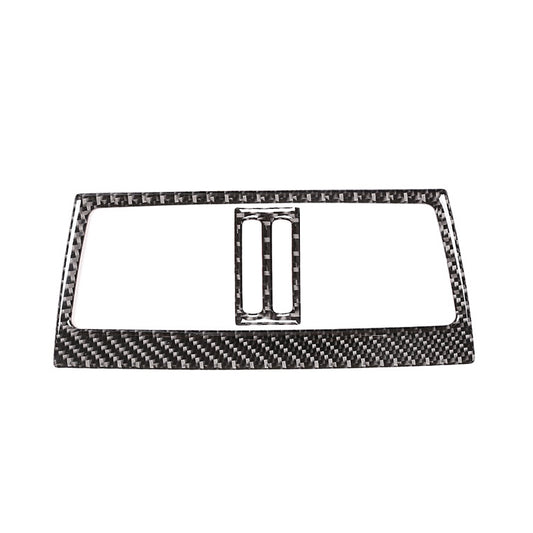 Car Carbon Fiber Solid Color Rear Air Outlet Decorative Sticker for BMW E70 X5 / E71 X6 2009-2013, Left and Right Drive Universal