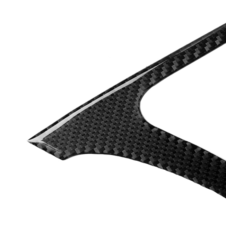 Car Carbon Fiber Dashboard Frame Decorative Sticker for Audi A5, Left Drive