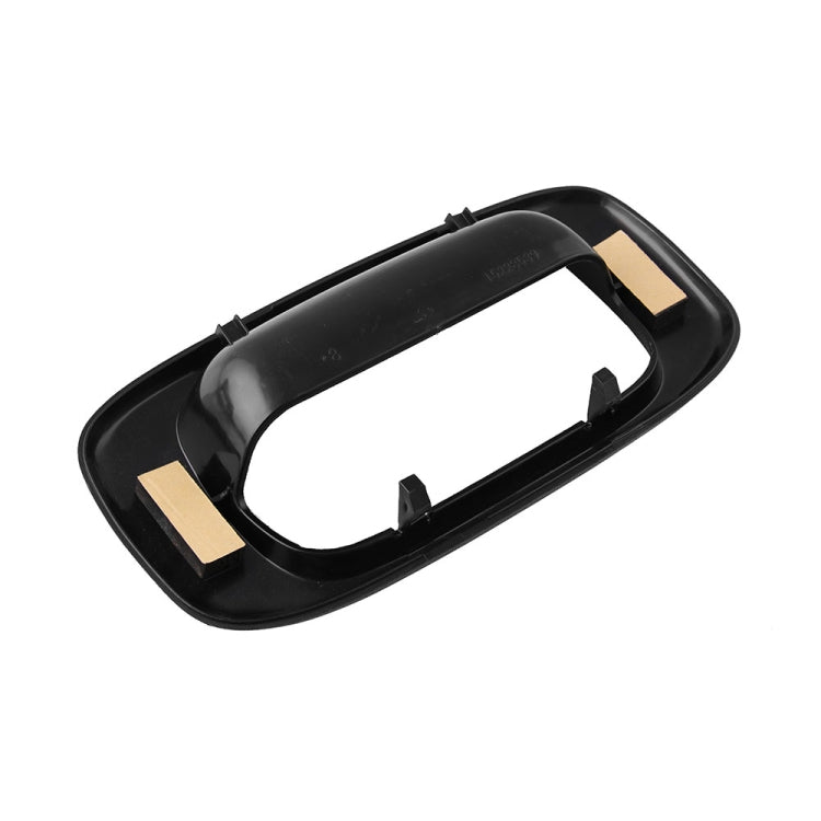 Car Tailgate Handle Trunk Lock Push Button and Bezel Trim Replacement 15997911 for Chevrolet GMC