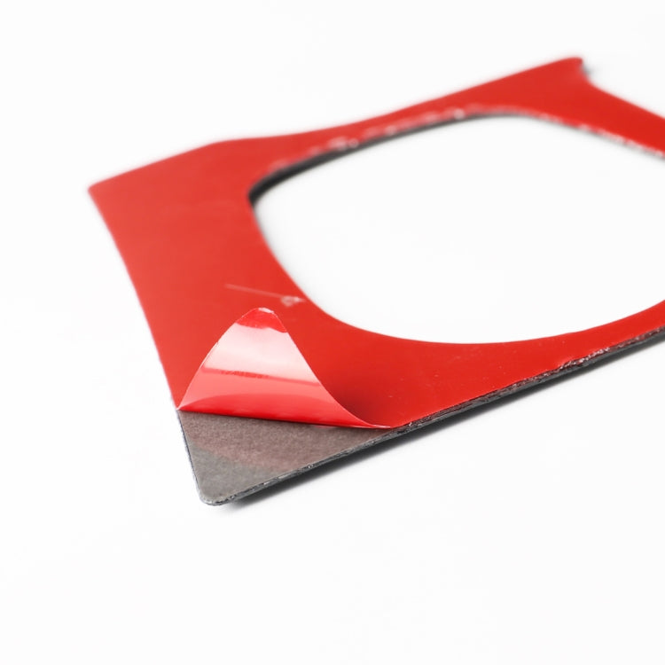 Car Carbon Fiber Key Hole Decorative Sticker for BMW 3 Series F30 2013-2018 / F34 2013-2017, Right Drive