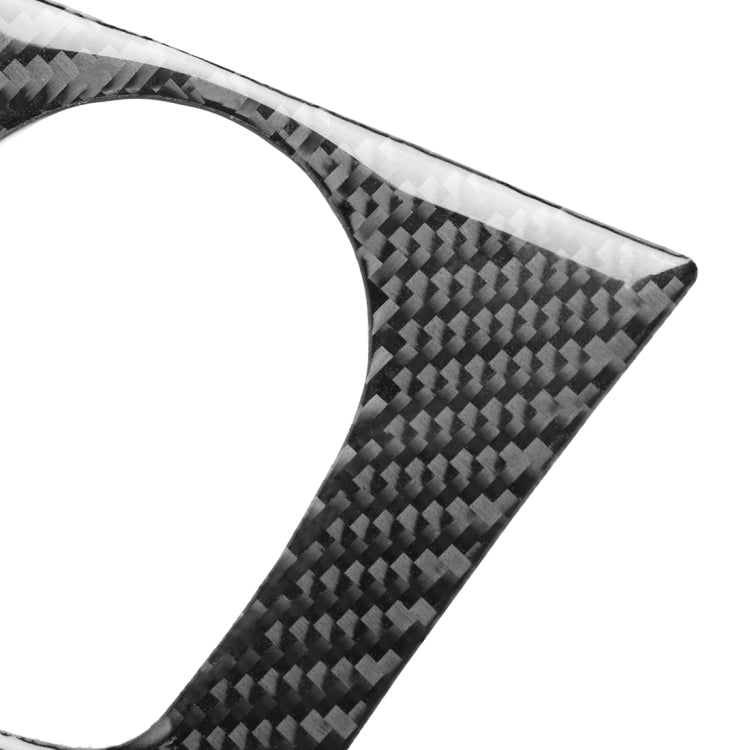 Car Carbon Fiber Key Hole Decorative Sticker for BMW 3 Series F30 2013-2018 / F34 2013-2017, Right Drive