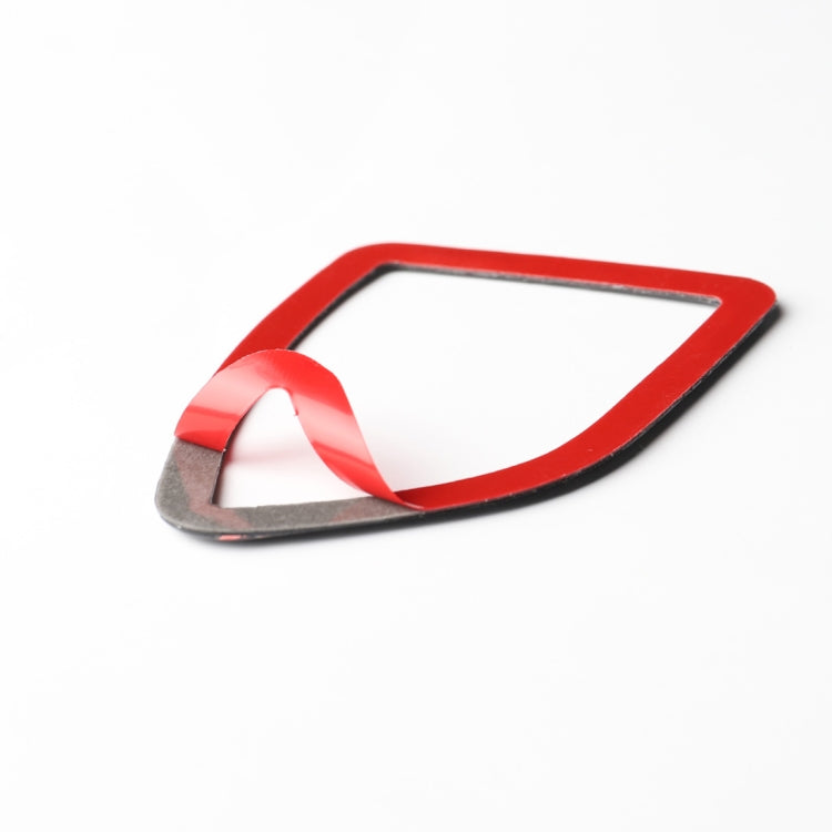 2 PCS Car Carbon Fiber Dashboard Air Outlet Decorative Sticker for BMW 3 Series F30 2013-2018 / 3GTSeries F34 2013-2017, Right Drive