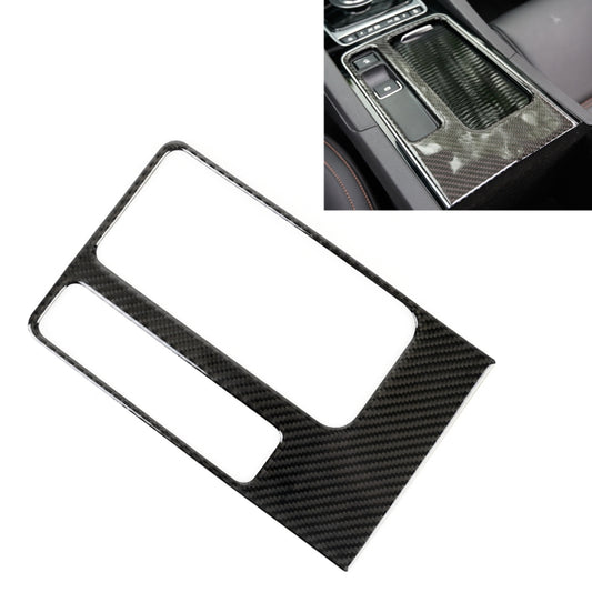 B Style Carbon Fiber Car Water Cup Decorative Sticker for Jaguar F-PACE