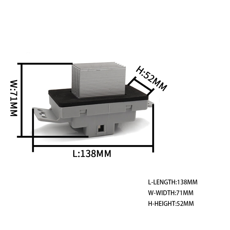 Car Heater Blower Motor Resistor 89018778 for Buick / Chevrolet