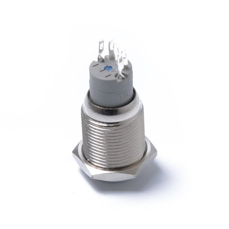 Momentary Reset Switch Push Button 16mm 12V for Car Motorcycle Horn Speaker