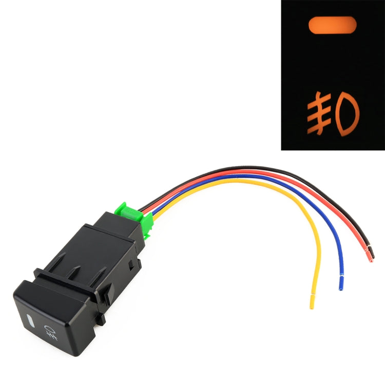 Car Fog Light On-Off Button Switch for Isuzu, with Cable