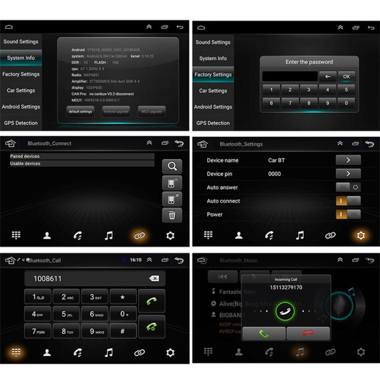 CKVW92 HD 9 inch 2 Din Android 6.0 Car MP5 Player GPS Navigation Multimedia Player Bluetooth Stereo Radio for Volkswagen, Support FM & Mirror Link, Europe Map Version