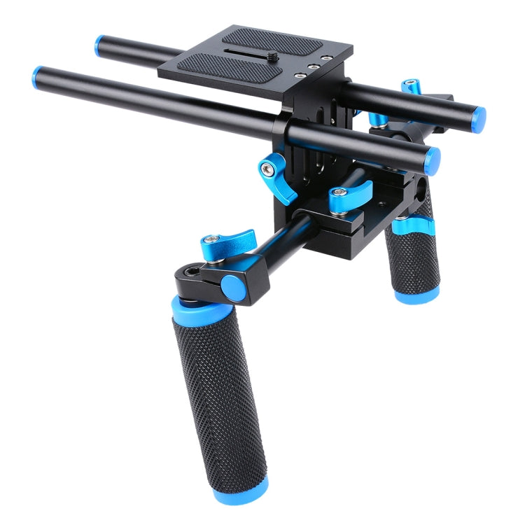 YELANGU YLG0102A-A01 Dual Handle Shoulder Mount Support Kit DSLR Rig