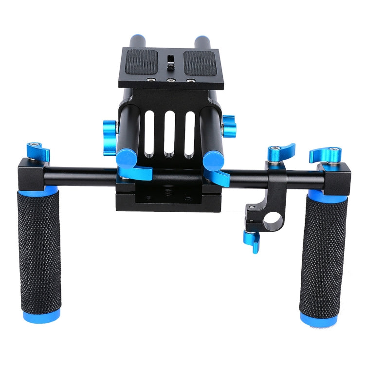 YELANGU YLG0102A-A01 Dual Handle Shoulder Mount Support Kit DSLR Rig