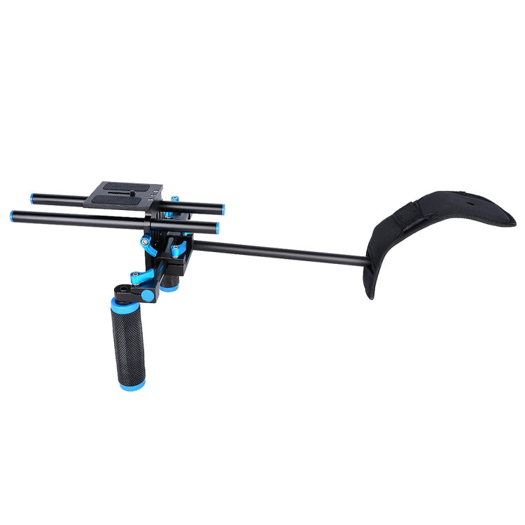 YELANGU YLG0102A-A01 Dual Handle Shoulder Mount Support Kit DSLR Rig