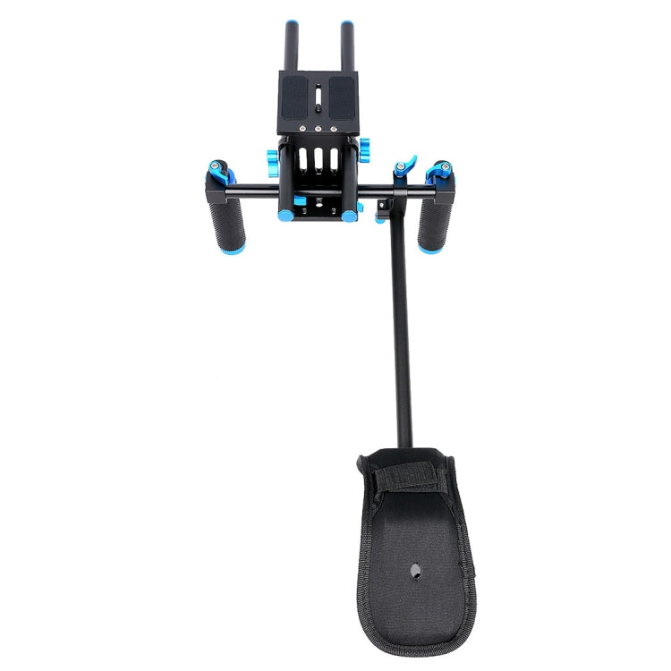 YELANGU YLG0102A-A01 Dual Handle Shoulder Mount Support Kit DSLR Rig