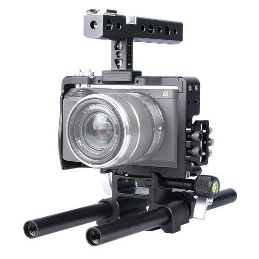 YELANGU YLG0905A Camera Video Cage Handle Stabilizer for Sony A6000/A6300/A6400/A6500