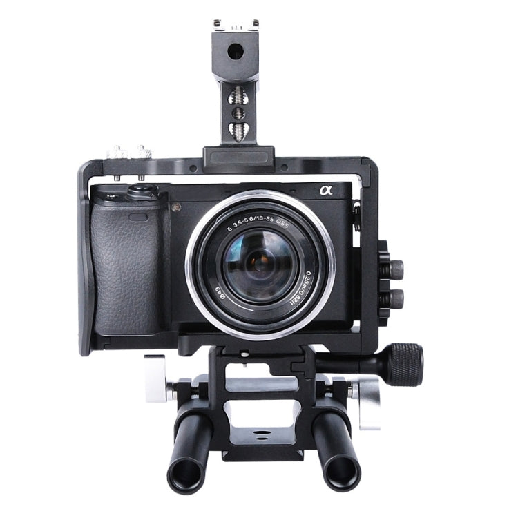 YELANGU YLG0905A Camera Video Cage Handle Stabilizer for Sony A6000/A6300/A6400/A6500