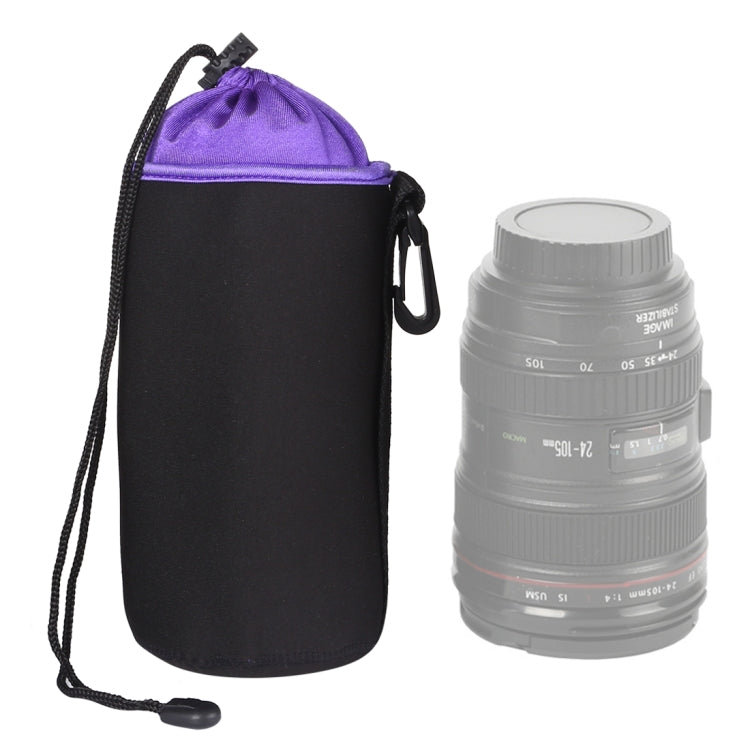 SLR Camera Lens Bag Micro Single Lens Bag Lens Inner Bile Bag Waterproof Protective Case Plus Velvet Thickening, Diameter: 10cm, Height: 18cm