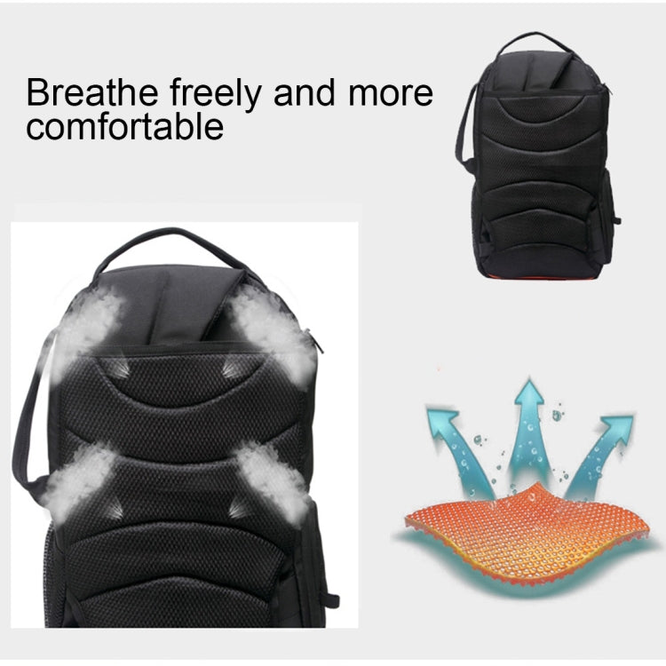 INDEPMAN DL-B016 Portable Waterproof Scratch-proof Outdoor Sports Sling Shoulder Bag Camera Bag Phone Tablet Bag for GoPro, SJCAM, Nikon, Canon, Xiaomi Xiaoyi YI, iPad, Apple, Samsung, Huawei, Size: 25.5 * 19 * 44 cm