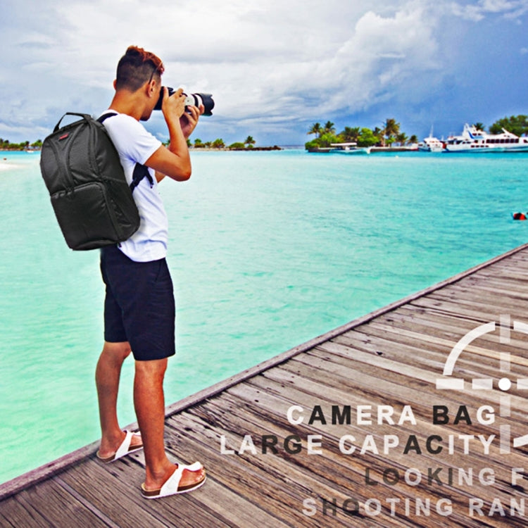 INDEPMAN DL-B016 Portable Waterproof Scratch-proof Outdoor Sports Sling Shoulder Bag Camera Bag Phone Tablet Bag for GoPro, SJCAM, Nikon, Canon, Xiaomi Xiaoyi YI, iPad, Apple, Samsung, Huawei, Size: 25.5 * 19 * 44 cm