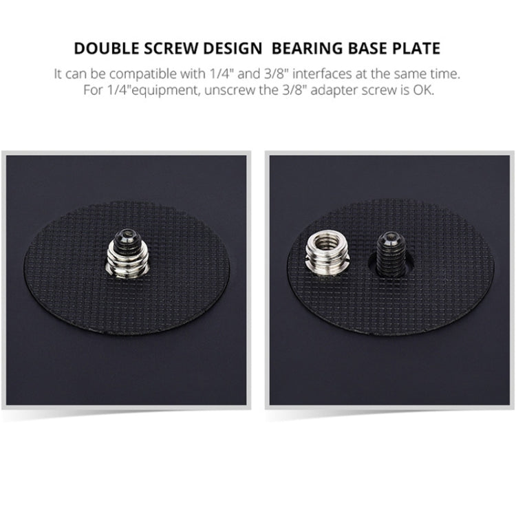 YELANGU L40T 40cm Carbon Fiber Slide Rail Track for SLR Cameras / Video Cameras