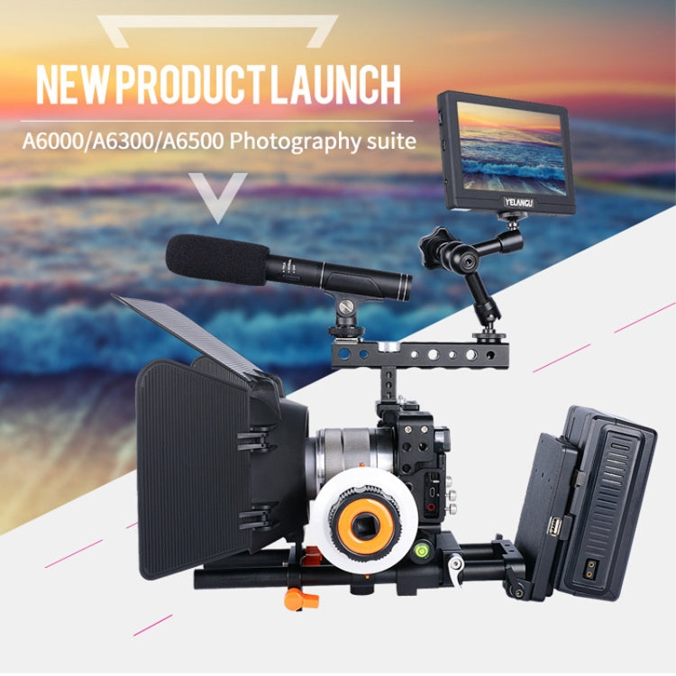 YELANGU C6 Camera Video Cage Stabilizer for Sony A6000 / A6300 / A6500 / A6400