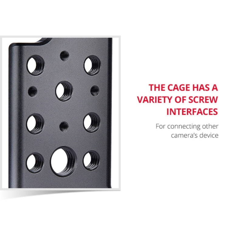 YELANGU CA7 YLG0908A-A01 Video Camera Cage Stabilizer for Sony A7K / A72 / A73 / A7S2 / A7R3 / A7R2 / A7X