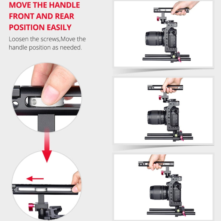 YELANGU C8 YLG0910 Handle Video Camera Cage Stabilizer