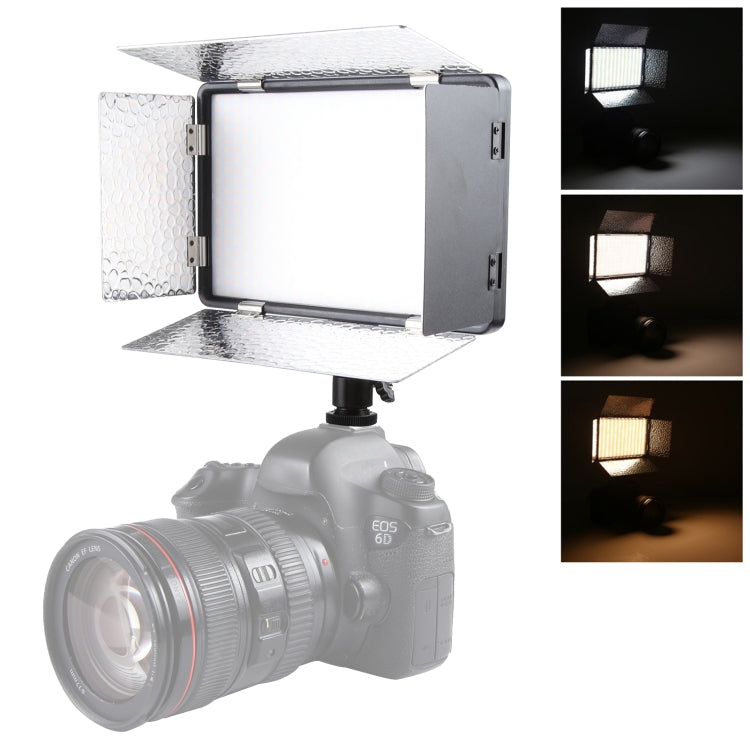 LED01 520 LEDs 4100LM Professional Vlogging Photography Video & Photo Studio Light for Canon / Nikon DSLR Cameras