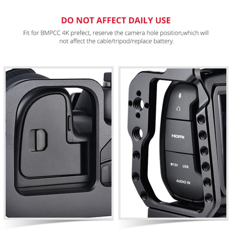 YELANGU C9-A YLG0911A Handle Video Camera Cage Stabilizer for DJI BMPCC 4K