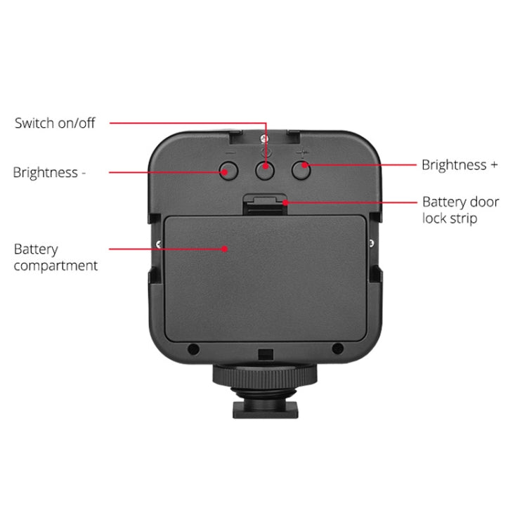 YELANGU LED01 49 LED Video Light for Camera / Video Camcorder