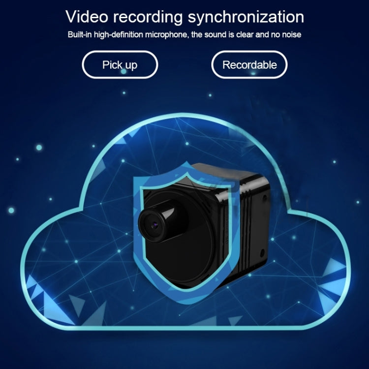 R89 Full HD 1080P WiFi Mini DV Recorder Camera, Support Monitor Detection & Night Vision & Loop Recording & TF Card